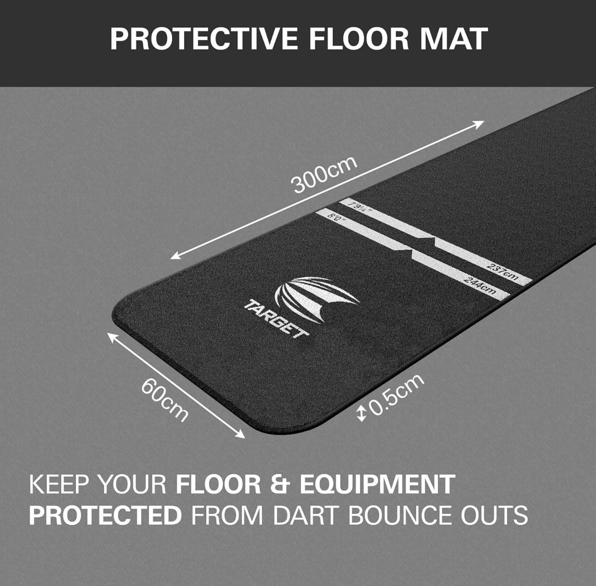 WORLD CHAMPION DART MAT