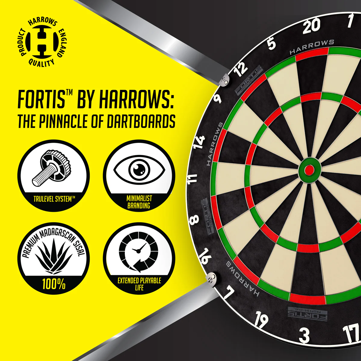 Harrows Fortis - Professional Dartboard