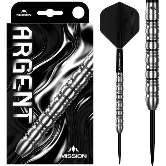 Mission Argent Darts - Steel Tip - 90% Tungsten