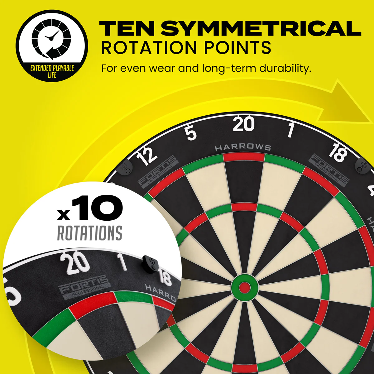 Harrows Fortis - Professional Dartboard