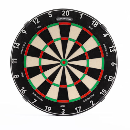 PRECISE 180 ENDORPHINE DARTBOARD
PROFESSIONAL - WHITE NUMBER RING
