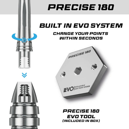 Bela Double Dipper 90% Tungsten Evo Switch Steel Tip Darts By Precise180