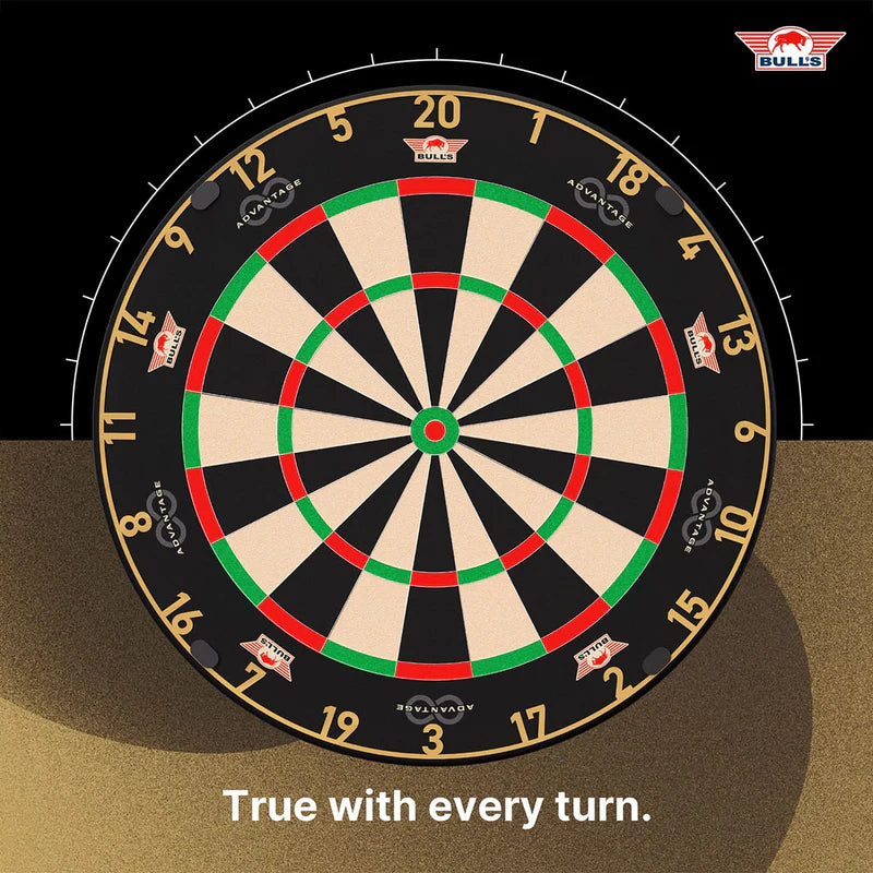 BULLS ADVANTAGE 8 DARTBOARD PROFESSIONAL