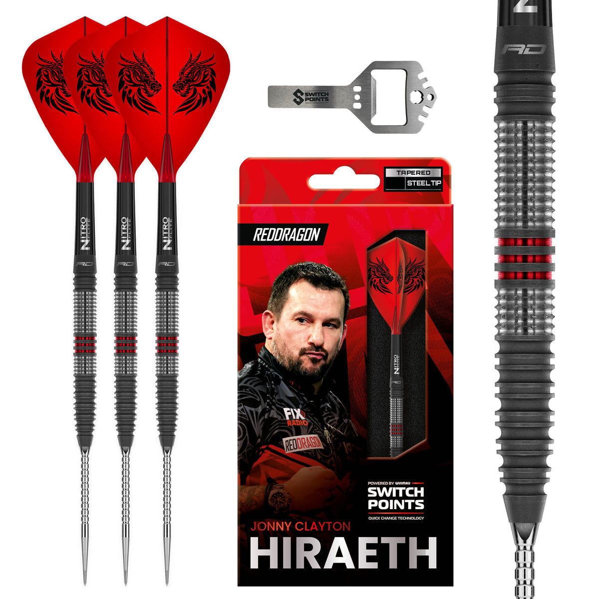 JONNY CLAYTON HIRAETH 90% SWITCH POINT DARTS