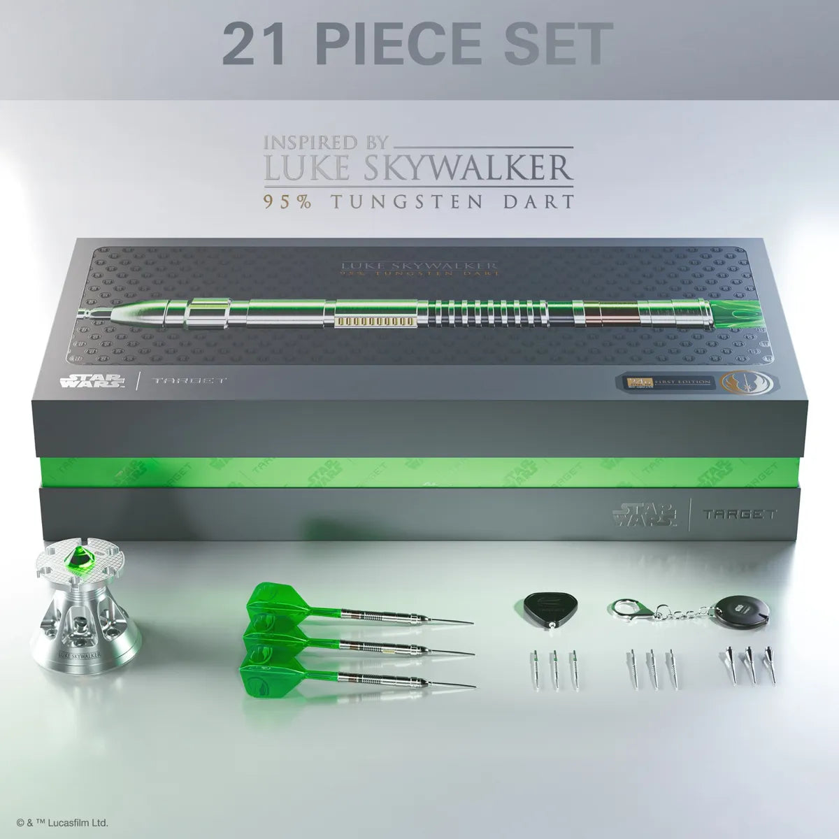 STAR WARS LUKE SKYWALKER LIGHTSABER FIRST EDITION SP