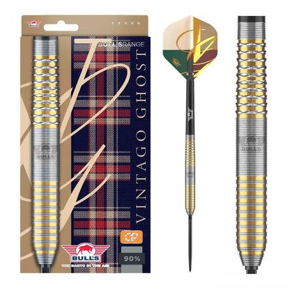 BULL'S NL VINTAGO GHOST CP 90% TUNGSTEN STEEL TIP DARTS