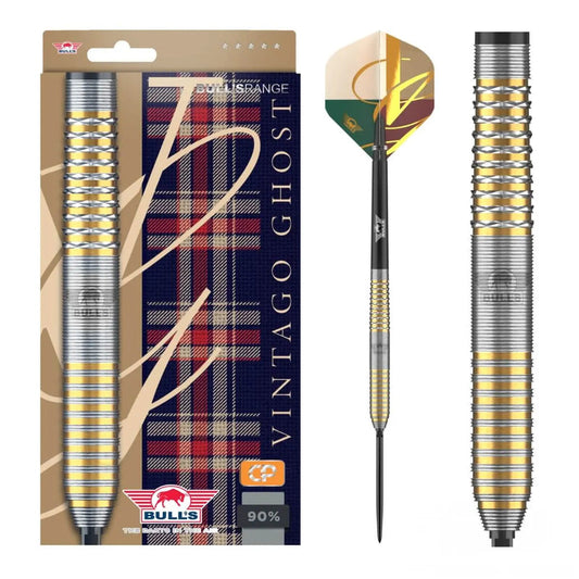 BULL'S NL VINTAGO GHOST CP 90% TUNGSTEN STEEL TIP DARTS