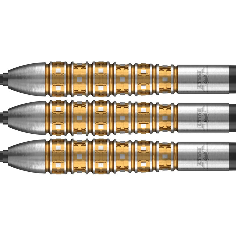 BULL'S NL VINTAGO BOMB CP 90% TUNGSTEN STEEL TIP DARTS