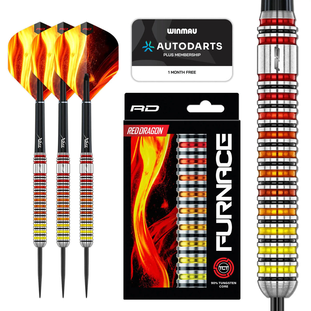FURNACE 90% TUNGSTEN CORE DARTS