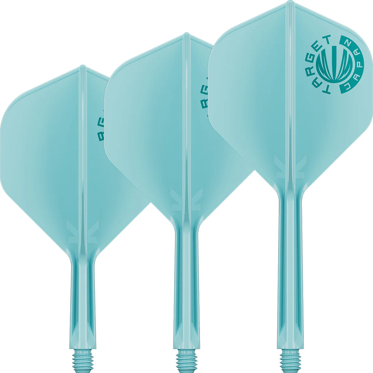 TARGET JAPAN LOGO AQUA K-FLEX NO2 INTEGRATED FLIGHTS & SHAFTS