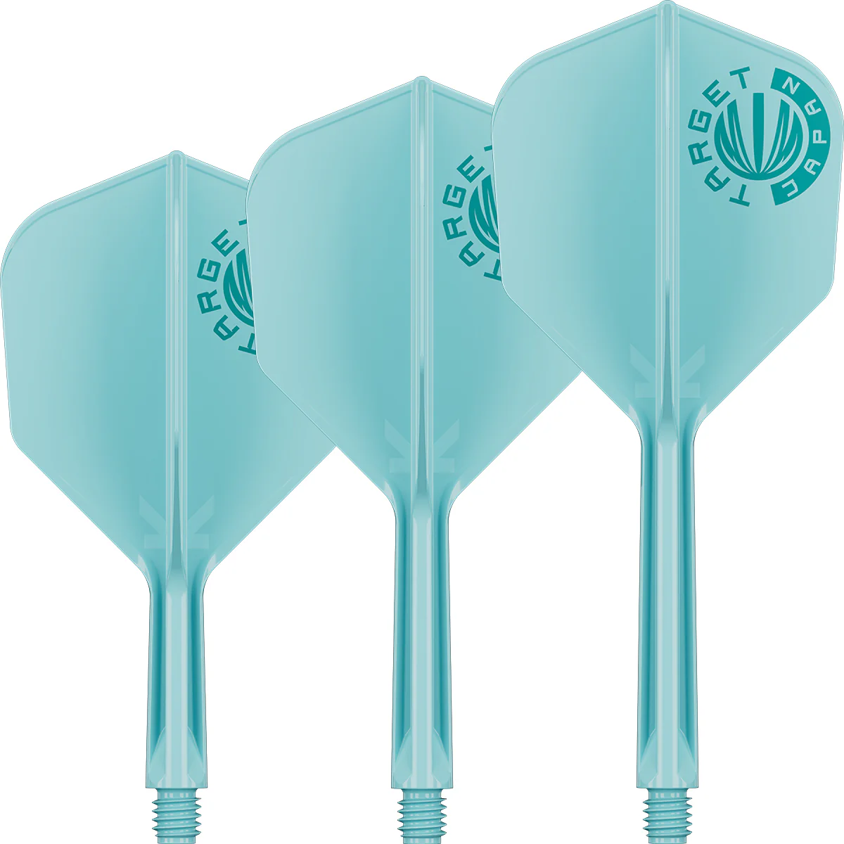 TARGET JAPAN LOGO AQUA K-FLEX NO6 INTEGRATED FLIGHTS & SHAFTS