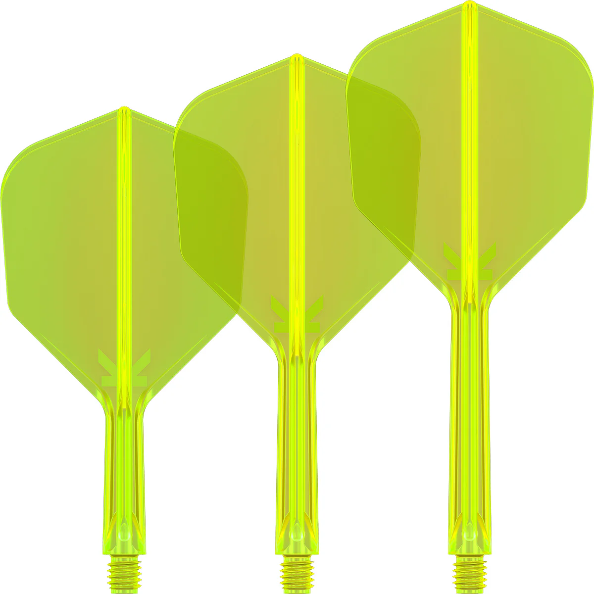K-FLEX NEON YELLOW NO6 ONE PIECE DART FLIGHTS BY TARGET