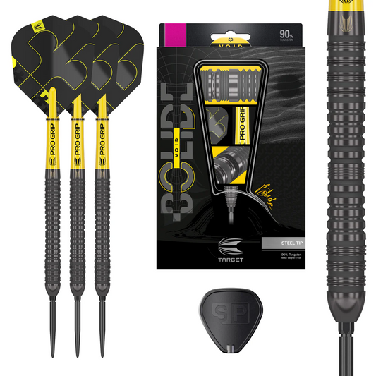 BOLIDE VOID 04 90% TUNGSTEN SP STEEL TIP DARTS BY TARGET