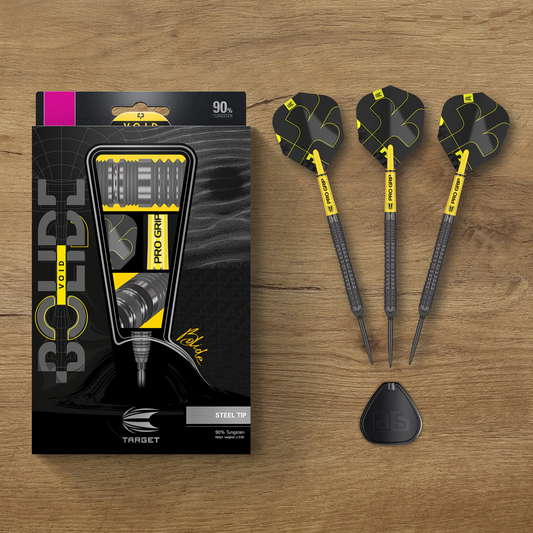 BOLIDE VOID 04 90% TUNGSTEN SP STEEL TIP DARTS BY TARGET