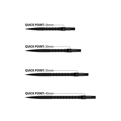 HARROWS HM GRIP QUICK POINTS BLACK