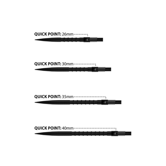 HARROWS HM GRIP QUICK POINTS BLACK
