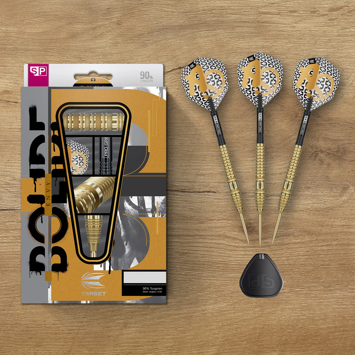 TARGET BOLIDE ENVY 03 90% TUNGSTEN SP STEEL TIP DARTS