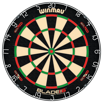 BLADE 6 DUAL CORE DARTBOARD BY WINMAU