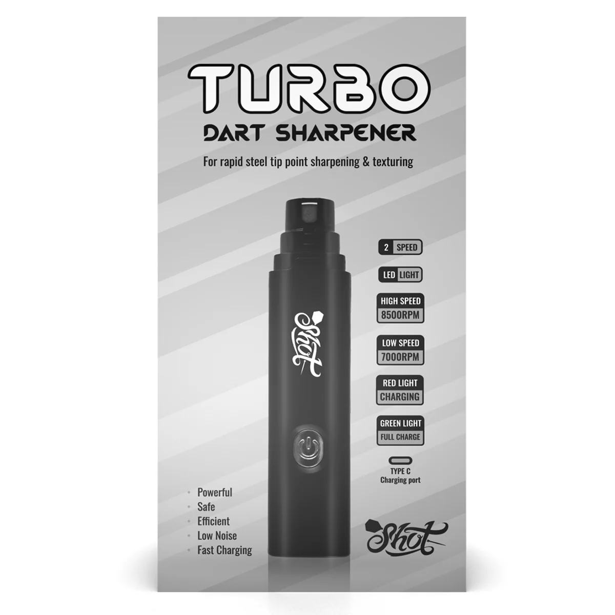 SHOT TURBO DART SHARPENER
