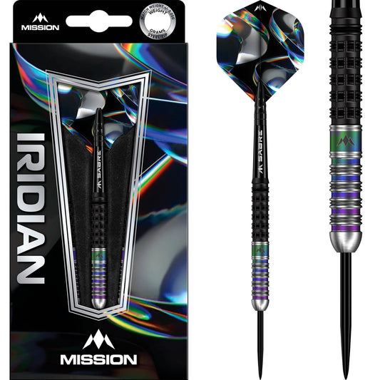 Mission Iridian Darts - Steel Tip - 90% Tungsten