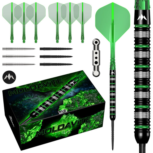 Mission Moldavite Darts - Steel Tip - 95% Tungsten