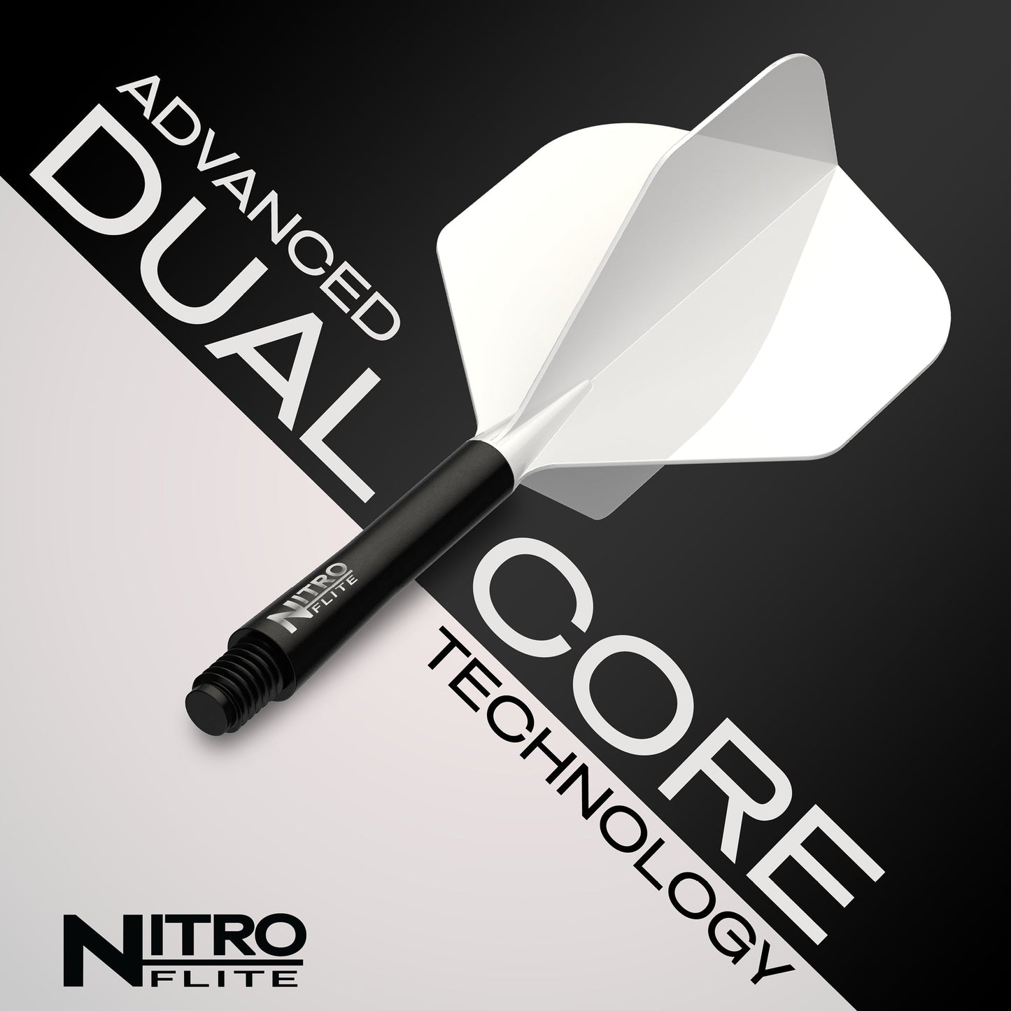 Nitro Flite Solid White and Black