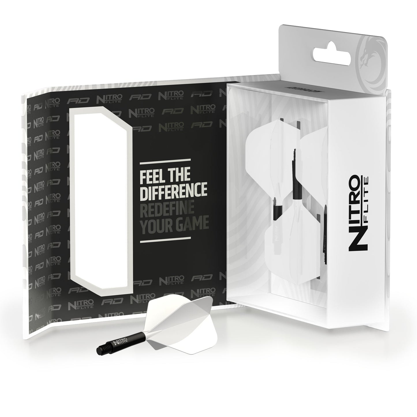 Nitro Flite Solid White and Black