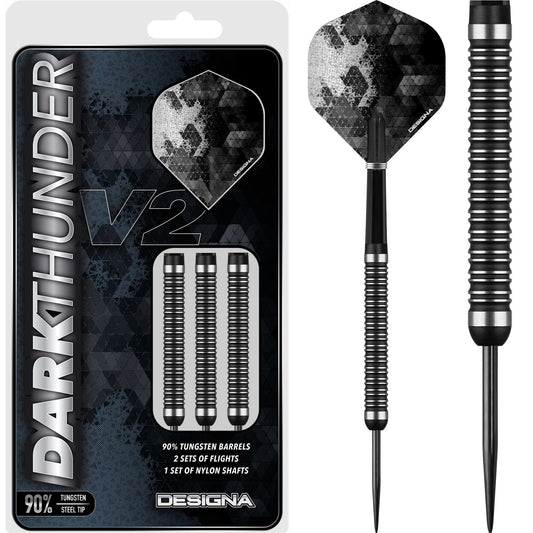 Designa Dark Thunder V2 Darts - Steel Tip