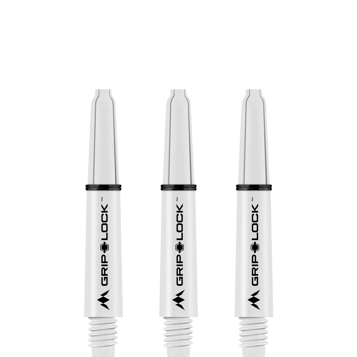 Mission GripLock Shafts - Dart Stems - White