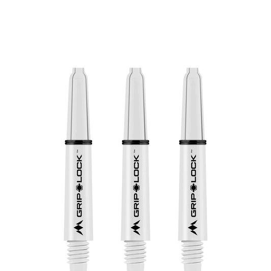 Mission GripLock Shafts - Dart Stems - White