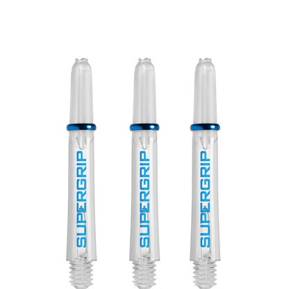 Harrows Supergrip Shafts - Dart Stems - ICE Clear