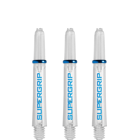 Harrows Supergrip Shafts - Dart Stems - ICE Clear